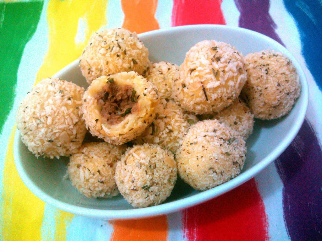 Bolinho De Batata Atum Calorias Reduzidas Cozinhando Para Ou