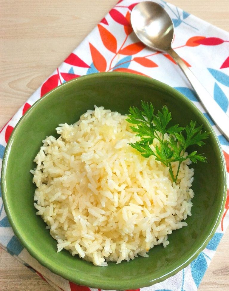 Arroz Para Um Cozinhando Para Ou