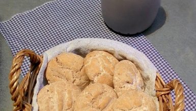 Biscoitinhos de gengibre e mel