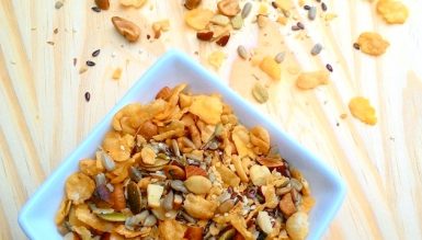 Granola salgada (tempero seco para saladas)