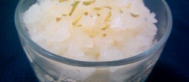 Granita al limone